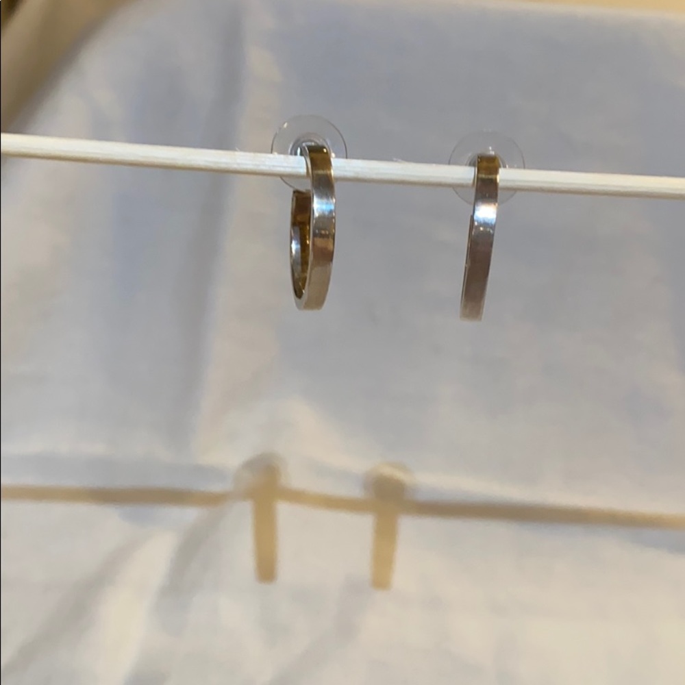 Silver Hoop Earrings